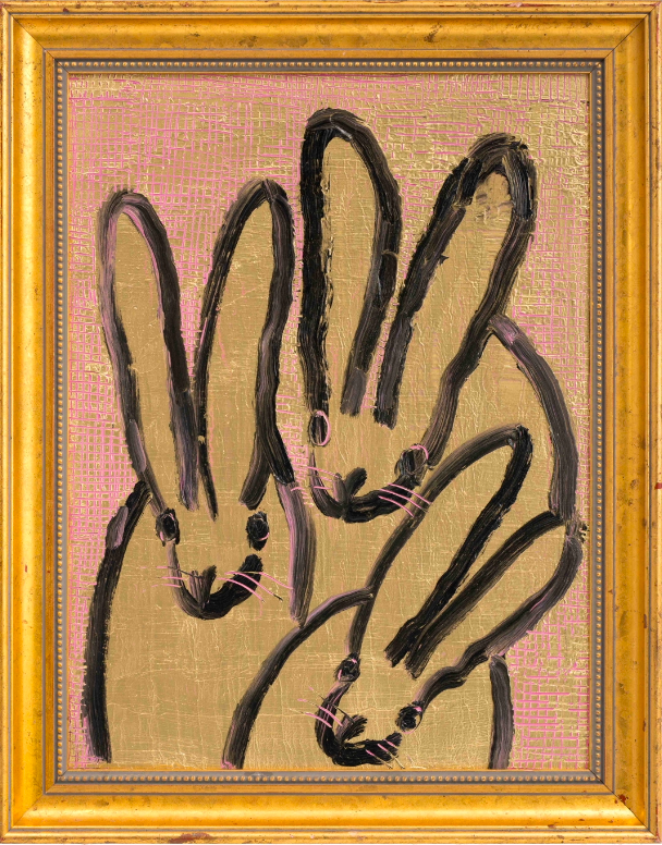 HUNT SLONEM - 3 Score Fluffle, 2025