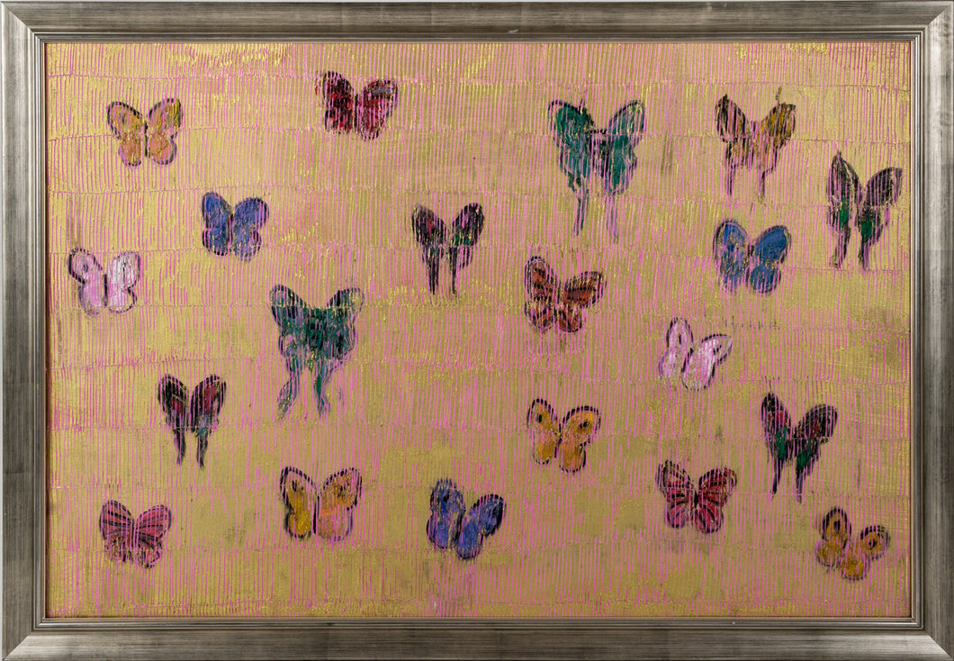 HUNT SLONEM - In the Pink, 2020