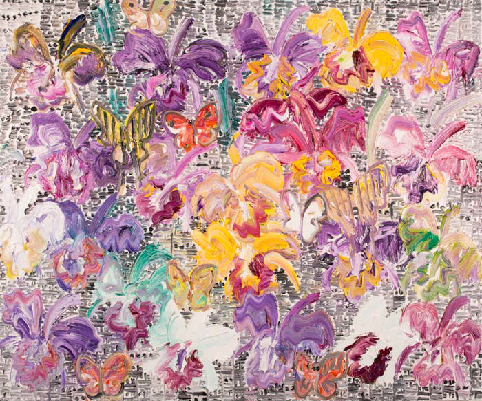 HUNT SLONEM - Catalayas, 2015