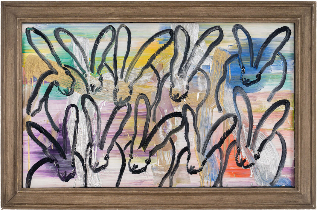 HUNT SLONEM - Chinensis Straw Bridge, 2024