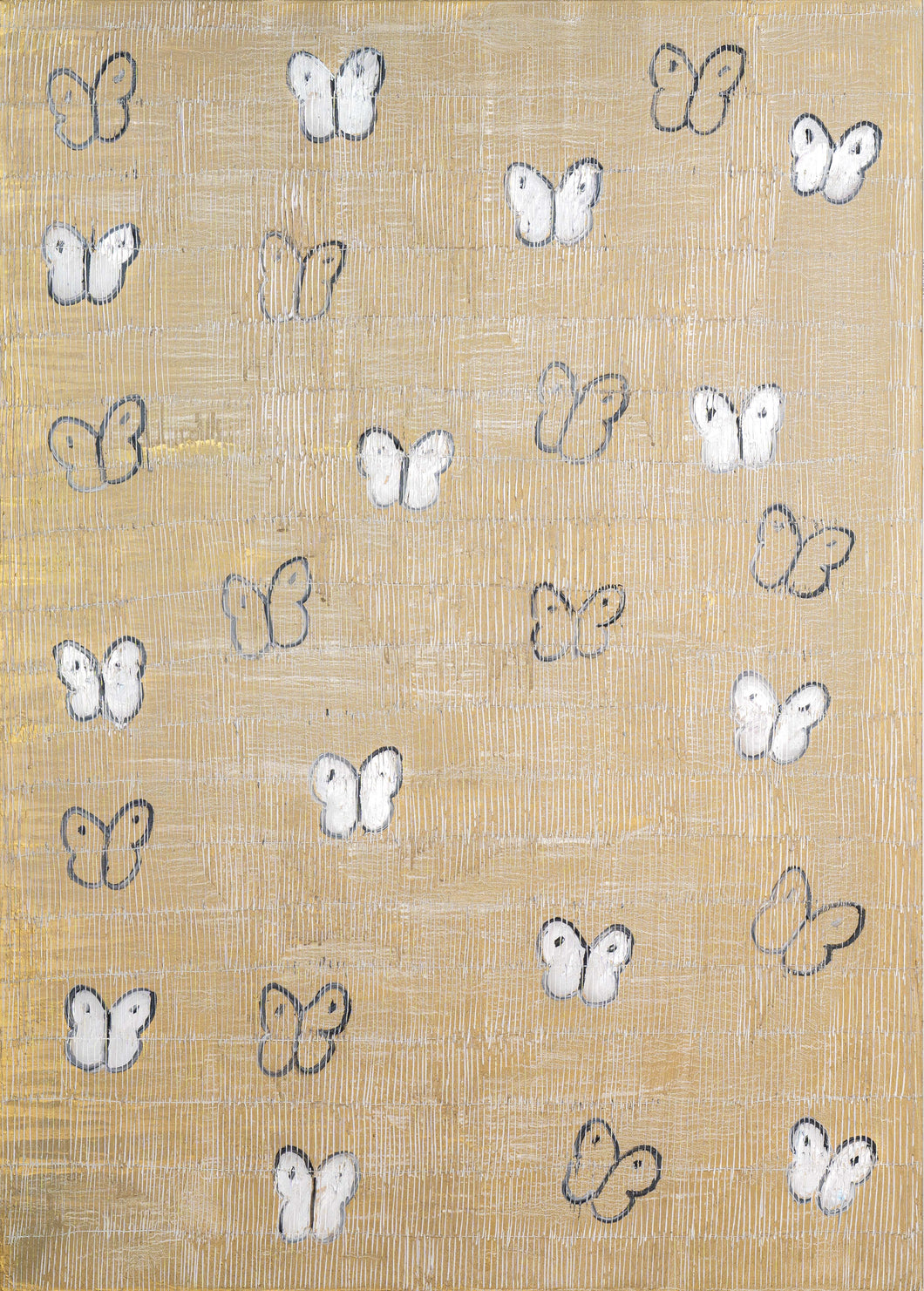 HUNT SLONEM - White Ascension