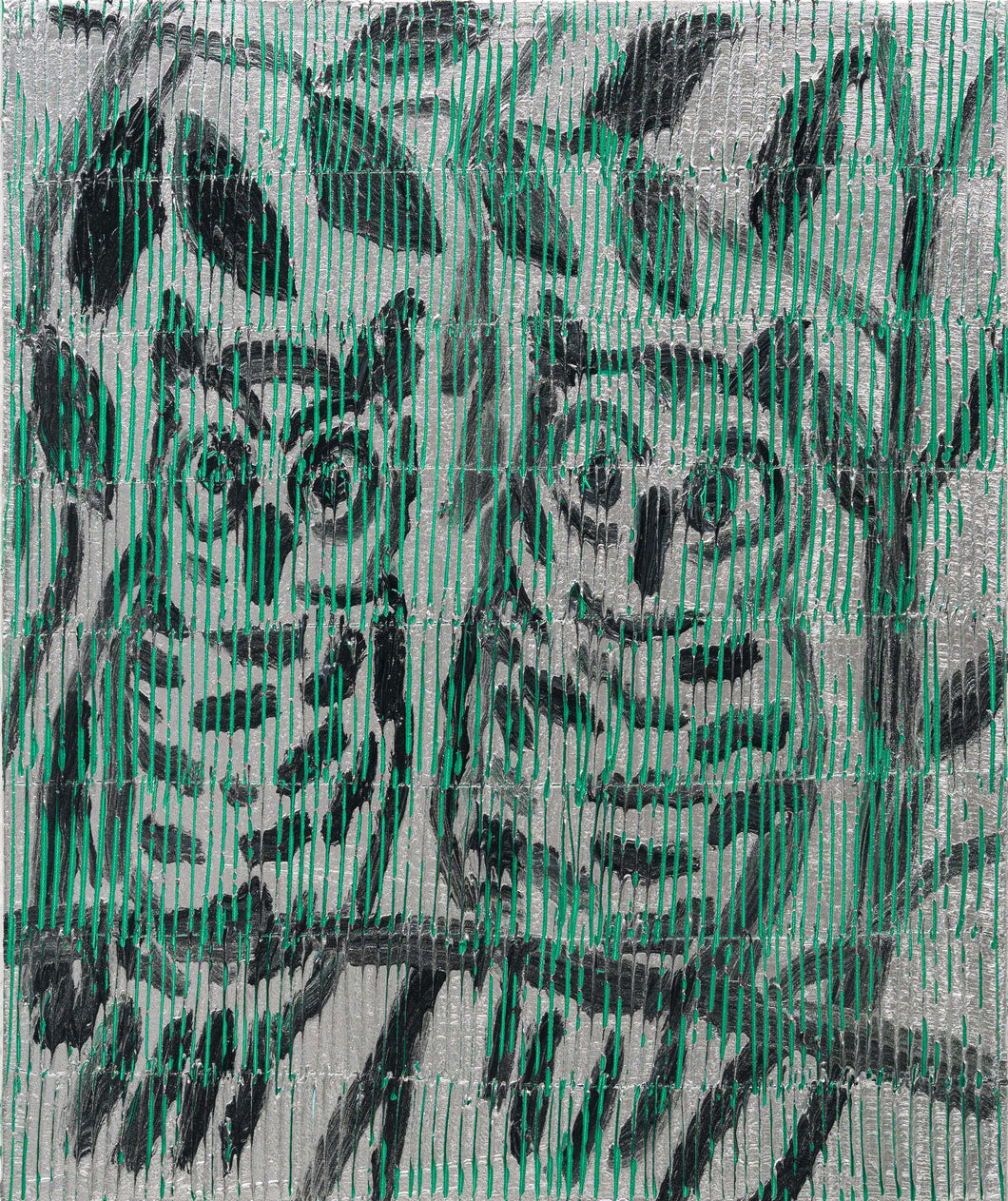 HUNT SLONEM - Owls Woods, 2025