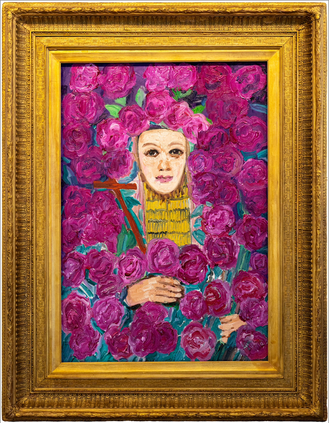 HUNT SLONEM - Untitled & Unsigned, 2024