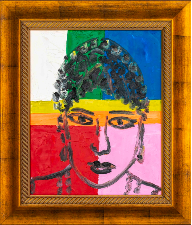 HUNT SLONEM - The Countess Xacha, 2025