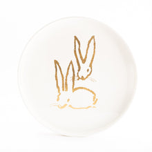 Load image into Gallery viewer, HUNT SLONEM - Royal Rabbit Round Tray

