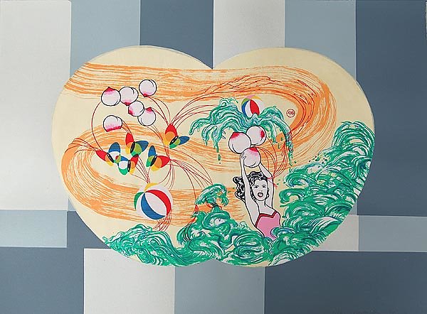 JIHA MOON - Lichtenstein's Peach 2008