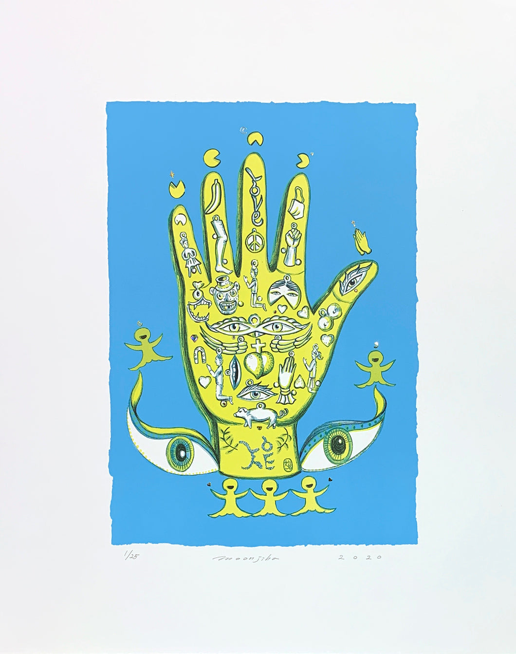 JIHA MOON - Magic Hand (blue) 2020