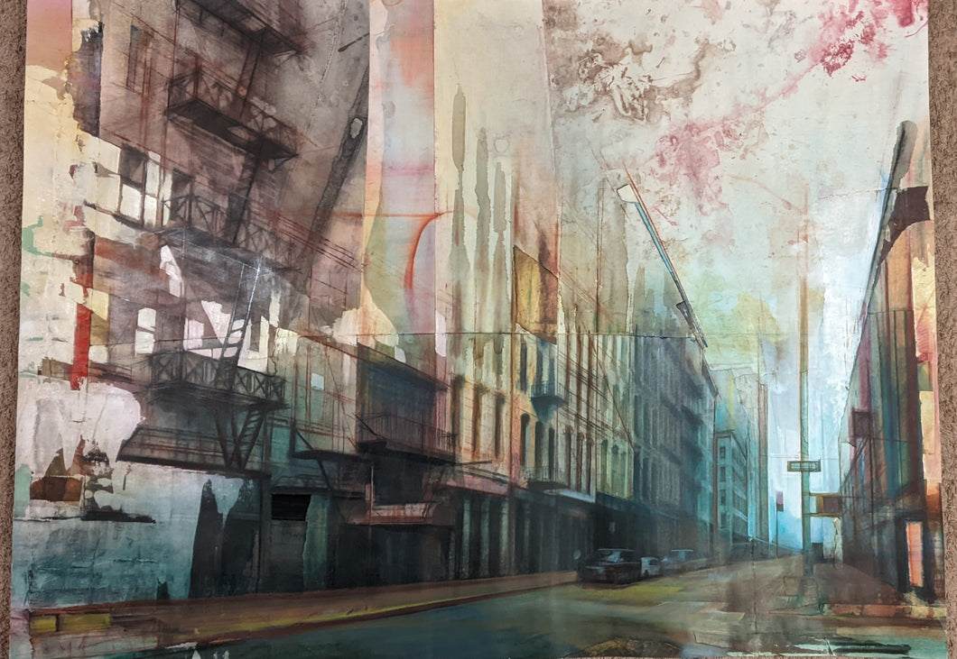 ISAAC PAYNE - Untitled (Street Scene), 2022